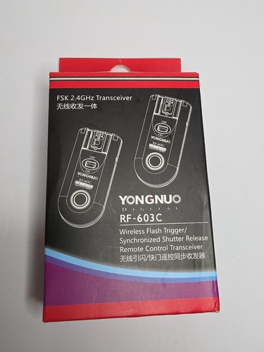 Yongnuo 603c trigger - yongnuo, flash