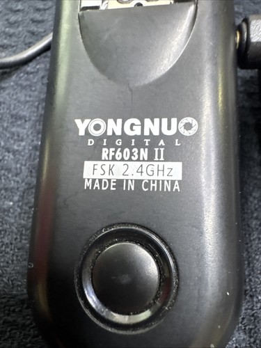 Yongnuo 603n kit trigger - yongnuo,