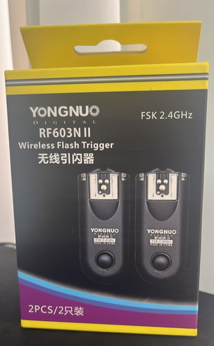 Yongnuo 603n 2 4g - yongnuo, ii/n3