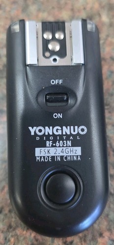 Yongnuo 603n flash remote - yongnuo,