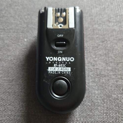 Yongnuo 603c 4g trigger - rf, 2.4g